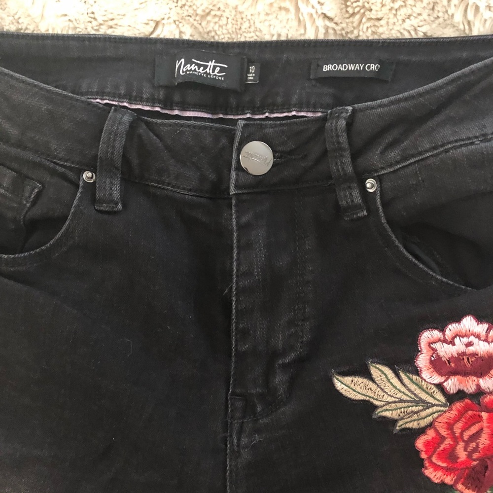 Nanette Lepore Broadway Crop Denim